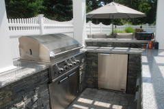 Grillin' in style.