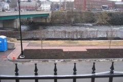 Benches will be added to seating areas and chain fence replaced with wrought iron.