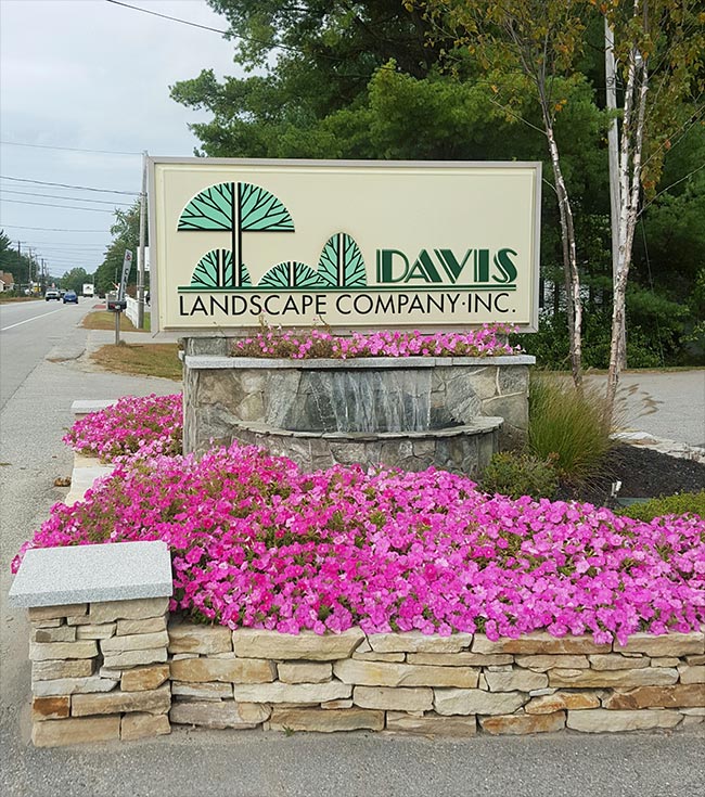 davis landscape sign